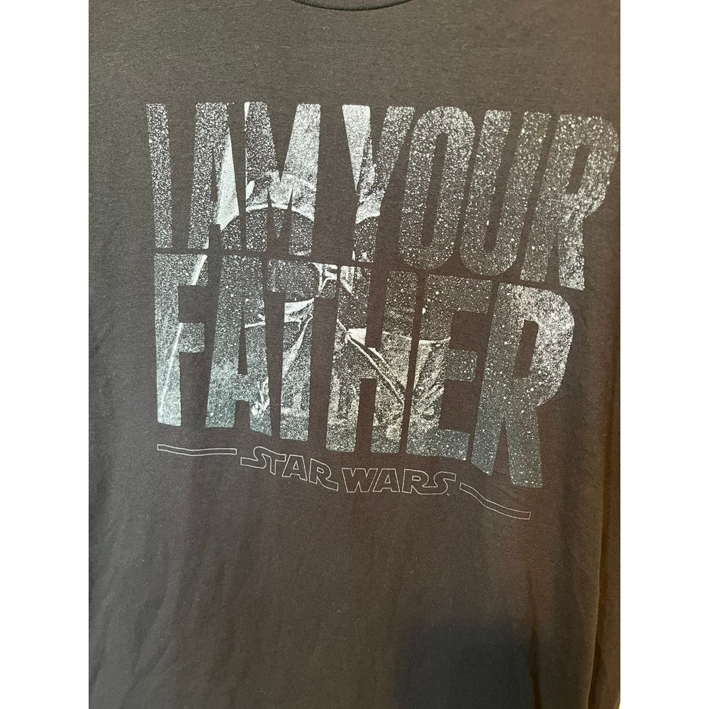 STAR WARS DISNEY DARTH VADER Mens Size Large Short Sleeve Shirt Black NEW
